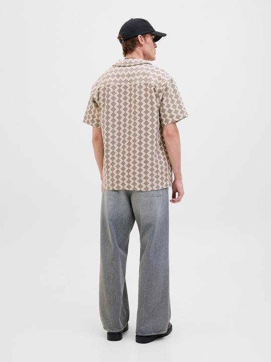Produktbild Jack & Jones Jorsummer Luke Texture Resort Shirt Ss (M)