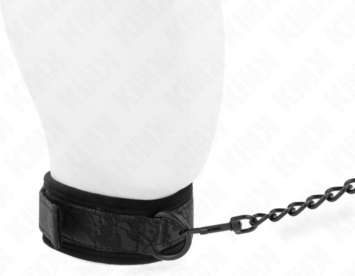 Productafbeelding Pipedream KINK - BASISMODEL HALSBAND MET RIEM 77 CM MODEL 5 VERSTELBAAR 34-54 CM X 5 CM