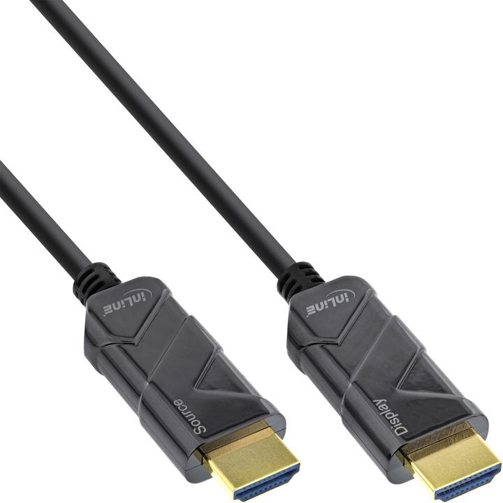 Actual product image InLine HDMI AOC cable (100 m, HDMI)