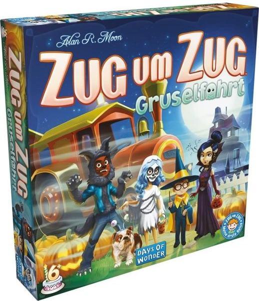 Produktbild Days of Wonder DOWD0030 - Zug um Zug: Gruselfahrt, Brettspiel, für 2-4 Spieler, ab 6 Jahren (DE-Ausgabe) (Deutsch)