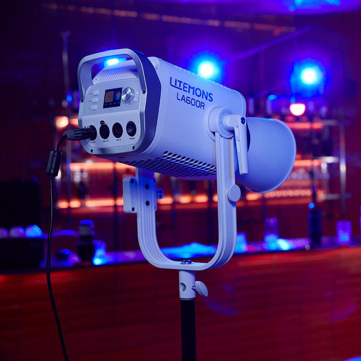 Actual product image Godox Litemons LA600Bi BI COLOR LED Video Light with Carry bag (White) (Video light)