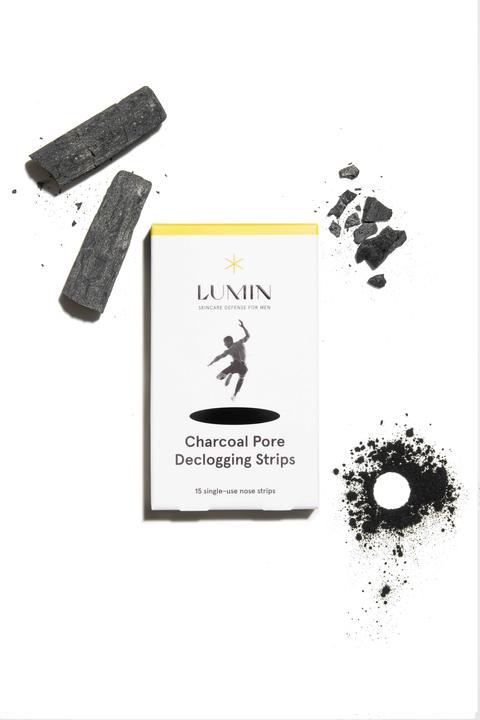 Actual product image Lumin Skincare Charcoal Pore Declogging Strips (15-Pack)