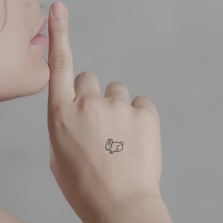 Immagine prodotto minink Tatuaggio temporaneo - Coniglio carino