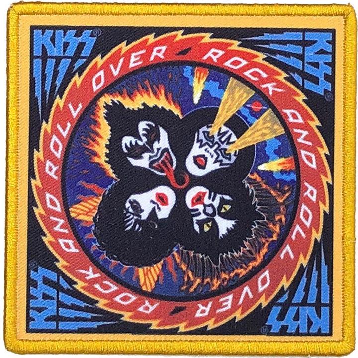 Image du produit KISS Écusson thermocollant Rock And Roll Over Standard