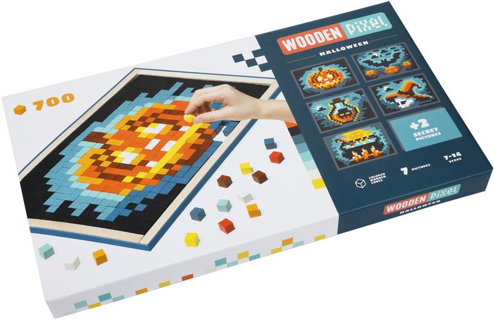 Produktbild Cubika Holzmasaik Halloween