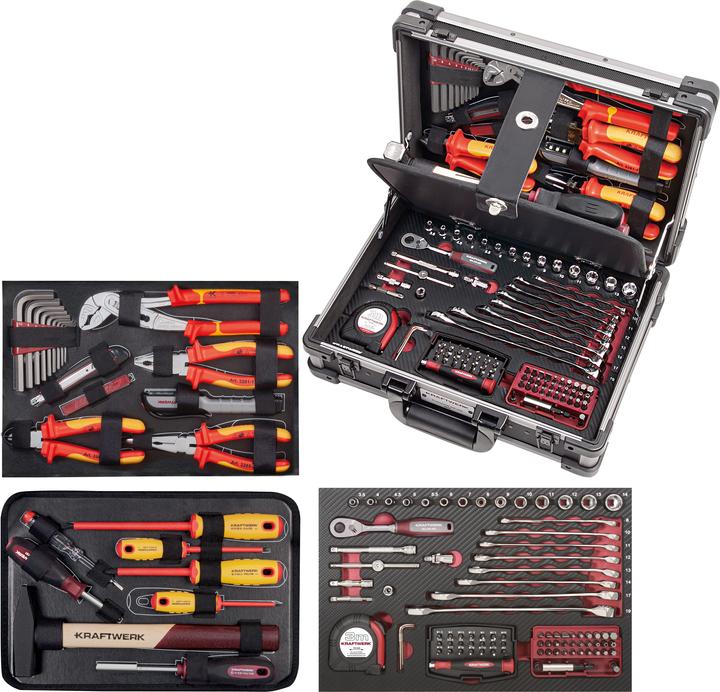 Image du produit Kraftwerk Boîte à outils (123.12 pièces)