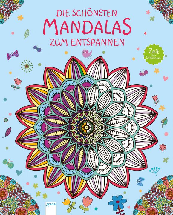 Immagine prodotto Die schönsten Mandalas zum Entspannen (Tedesco, Patience Coster, 2019)