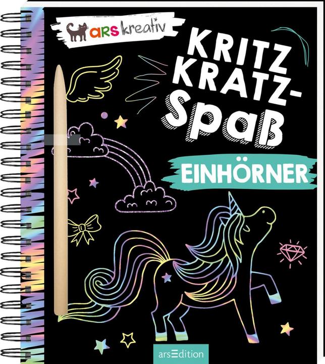 Image du produit Gribouillis amusant licornes (Allemand)