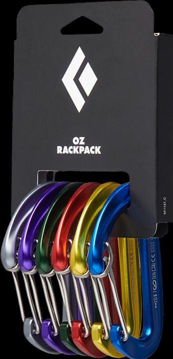 Actual product image Black Diamond OZ Carabiner 6 Pack