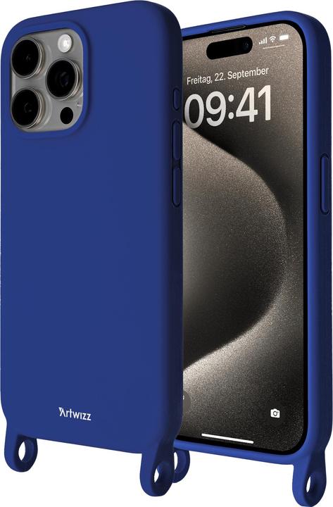 Actual product image Artwizz HangOn Case Silicone + Charge (Apple iPhone 15 Pro Max)