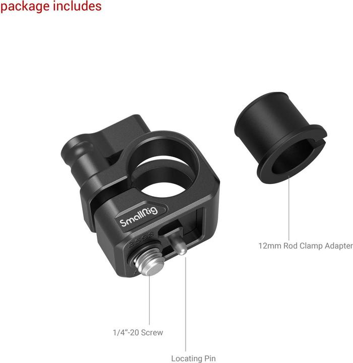 Actual product image SmallRig 12mm/15mm Single Rod Clamp 3598