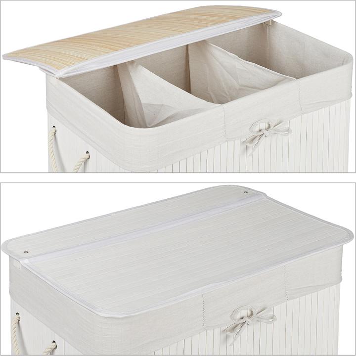 Actual product image Relaxdays Laundry basket (40 l)