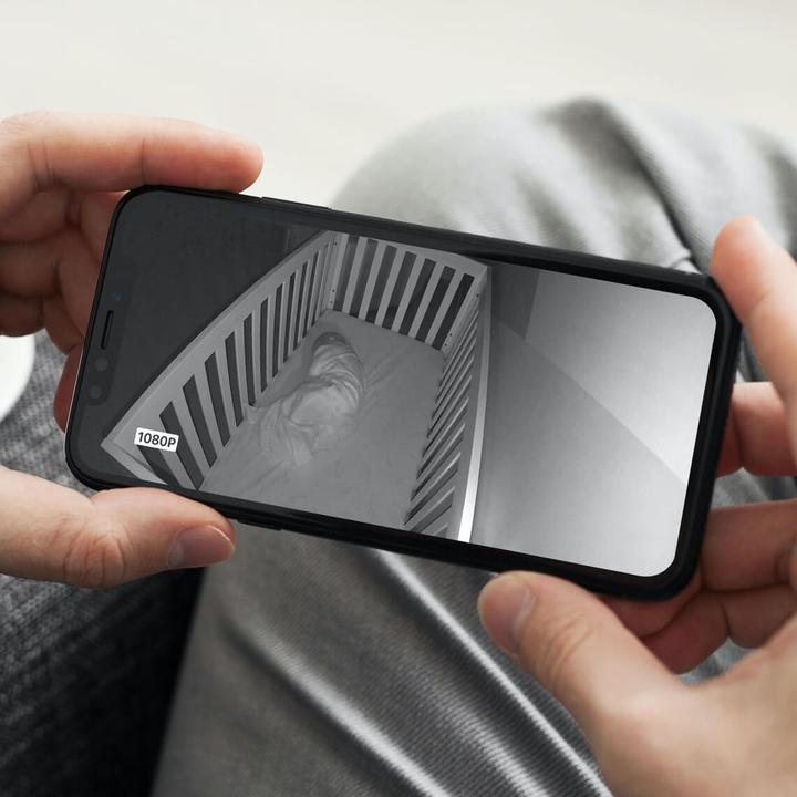 Produktbild Arlo Essential Indoor Kamera, schwarz (1920 x 1080 Pixels)