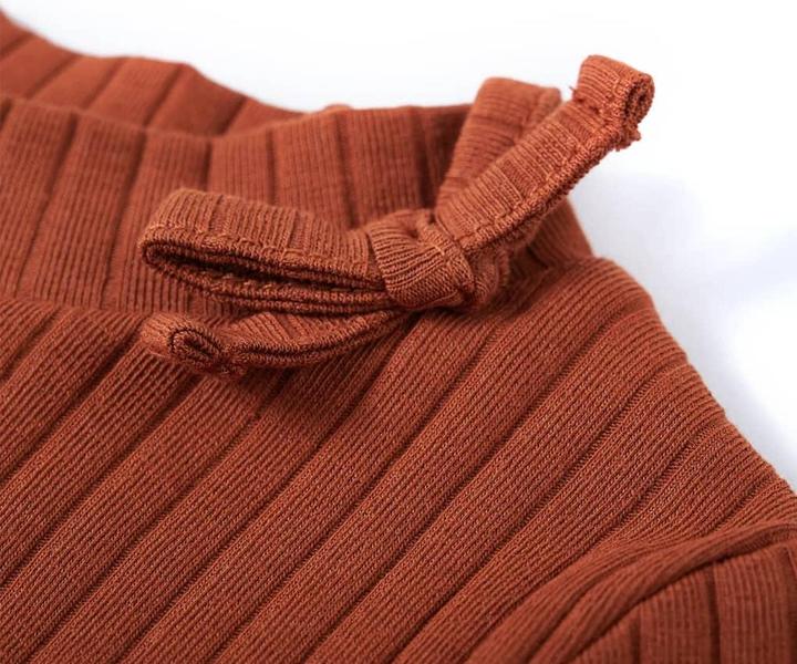 Immagine prodotto VidaXL Camicia da bambino a maniche lunghe Cognac 116,Materiale: 95 % cotone. 5 (116)