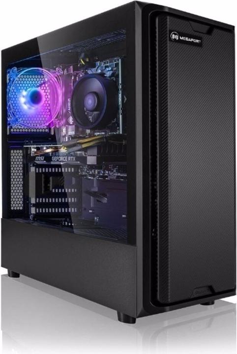 Produktbild Megaport Gaming PC (AMD Ryzen 7 3700X, 16 GB, 480 GB, GeForce GTX 1660)