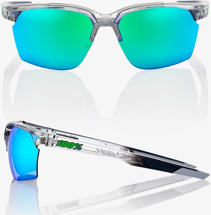 Produktbild 100% Sportcoupe (Transparant Crystal, Green)