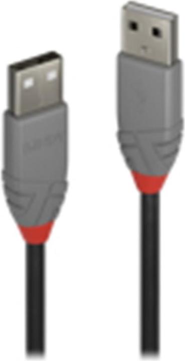 Image du produit Lindy USB/A-USB/A M-M (5 m, USB 2.0)