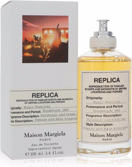 Actual product image Maison Martin Margiela Replica Music Festival by Eau de Toilette Spray (Unisex) 100 ml (Eau de toilette, 100 ml)