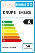 Energy Label Krups EA 850 B One-Touch Cappuccino