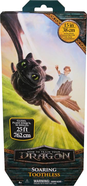 Actual product image Spin Master Dragons Movie Gliding Toothless