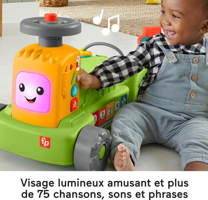 Produktbild Fisher-Price Lernspass 4-in-1 Markt-Traktor (D,E, F)