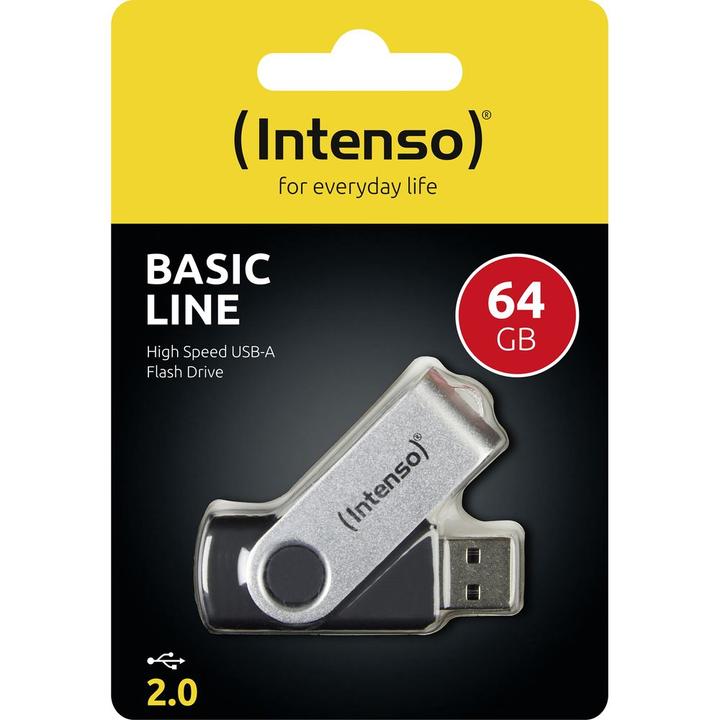 Produktbild Intenso Basic Line (64 GB, USB-A)