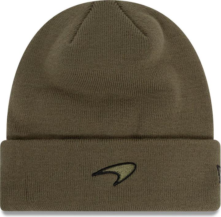 New Era Wintermütze Bommel Beanie - McLaren Racing oliv