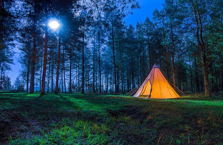 Produktbild Nordisk Alfheim 19.6 m² Tent Technical Cotton (Kuppelzelt, 18 kg, 6 Personen)
