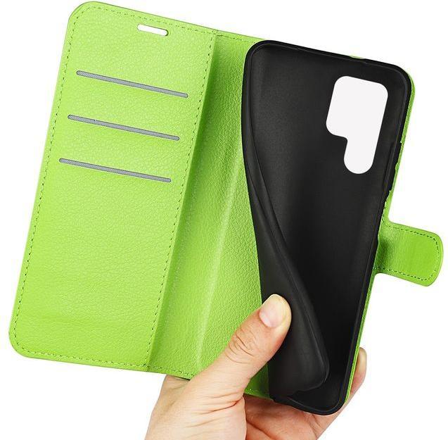 Produktbild MU Classic Litchi Leder Bookcover Series (Samsung Galaxy S23 Ultra)