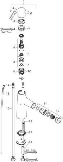 Productafbeelding hansgrohe Talis S