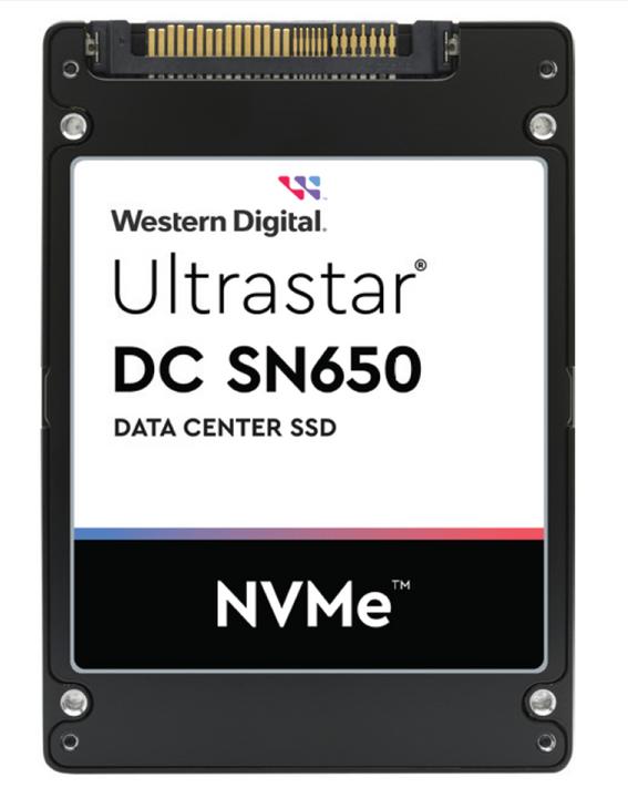Immagine prodotto WD Ultrastar DC SN650 15,36TB NVMe 1DW/D (15360 GB, 2.5")