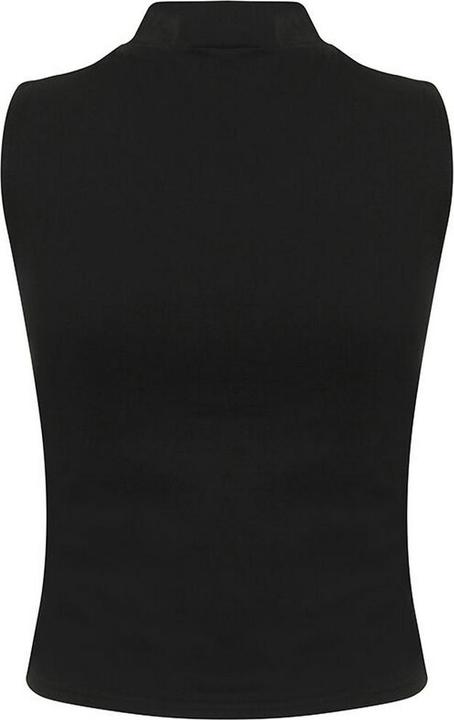 Actual product image Skinni Fit High neck crop tank top (S)