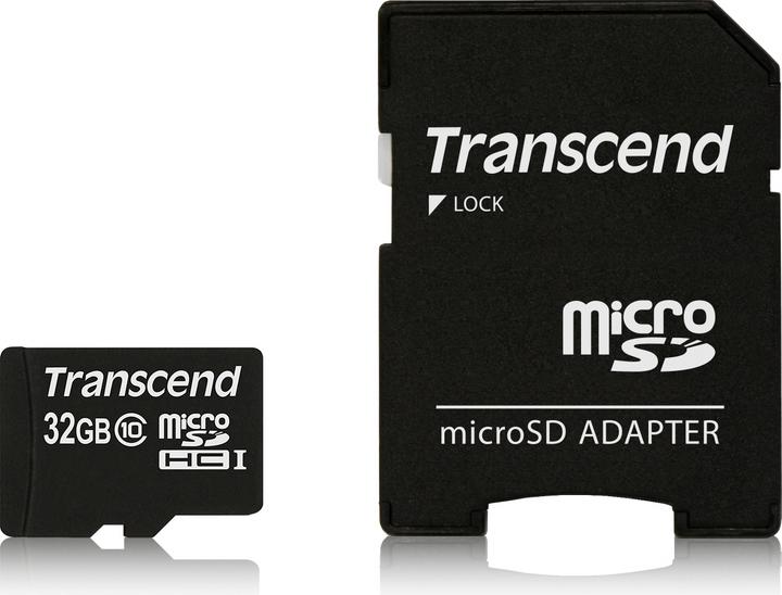 Immagine prodotto Transcend scheda microSDHC (32 GB, microSDHC, U1, UHS-I)