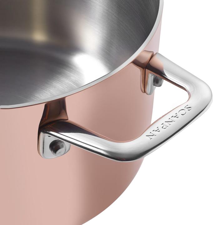 Image du produit Scanpan Casserole Maitre D' Ø 20 cm - Induction (20 cm, Casserole, Cuivre, Acier inoxydable)