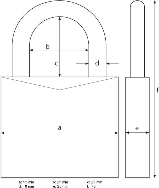 Productafbeelding Abus Zahlenschloss