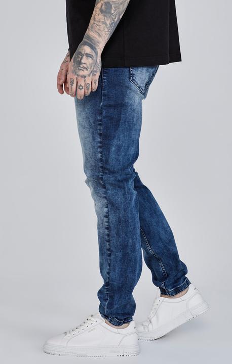 Actual product image Siksilk Distressed slim fit jeans (32)