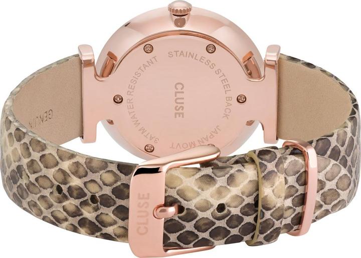 Produktbild Cluse Triomphe Rosé Python (Analoguhr, 33 mm)