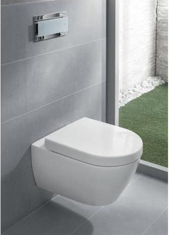 Actual product image Villeroy & Boch Low-profile WC Subway 2.0 white wall-hung 56001001
