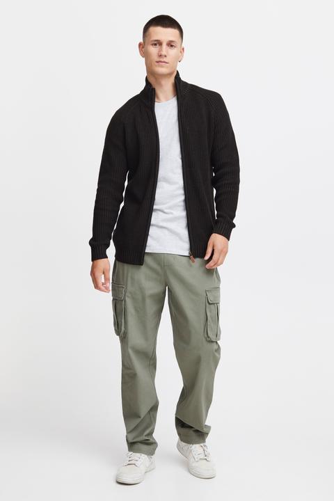 Immagine prodotto Solid Xenos Cardigan Giacca In Maglia Grossa Maglieria Da Uomo Con Collo Alto In Cotone 100% (XXL)