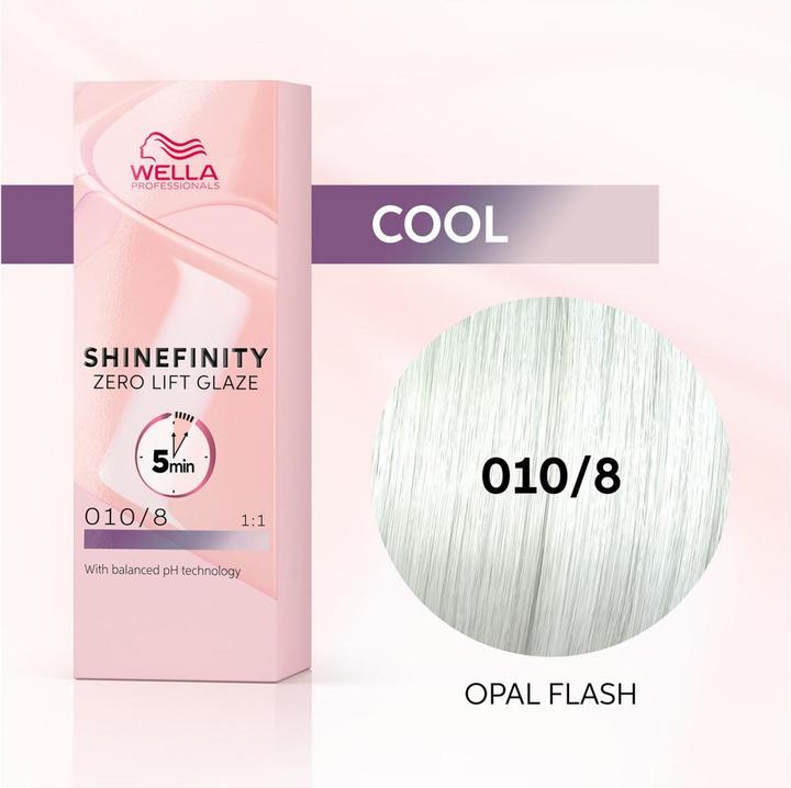 Image du produit Wella Professionals Shinefinity Zero Lift Glaze (10, 8 Flash opale)
