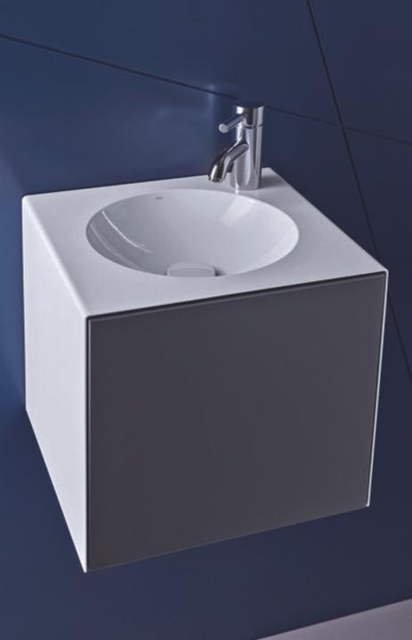 Produktbild Alape WP.Folio11 Waschplatz, 381x361x363mm, 1 Tür Anschlag links, Waschtisch mit Hahnloch, 516181
