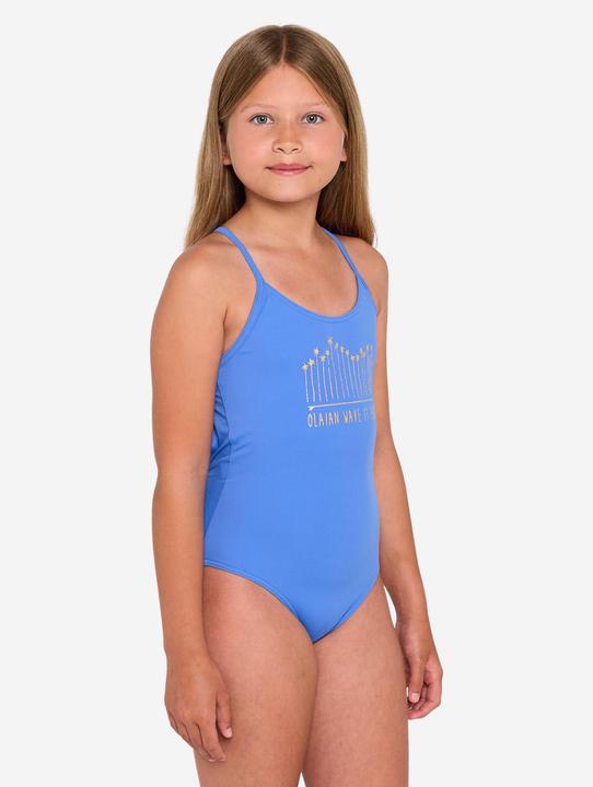 Image du produit Olaian Maillot 1 pièce surf Fille - Hiloe bleu (140)