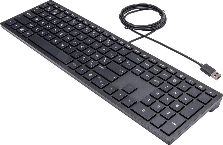 Actual product image HP Pavilion 300 Wired Keyboard (DE, Cable)