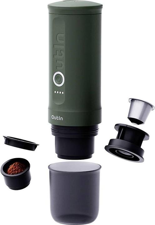 Actual product image No Name OutIn Nano espresso machine green (EU plug)