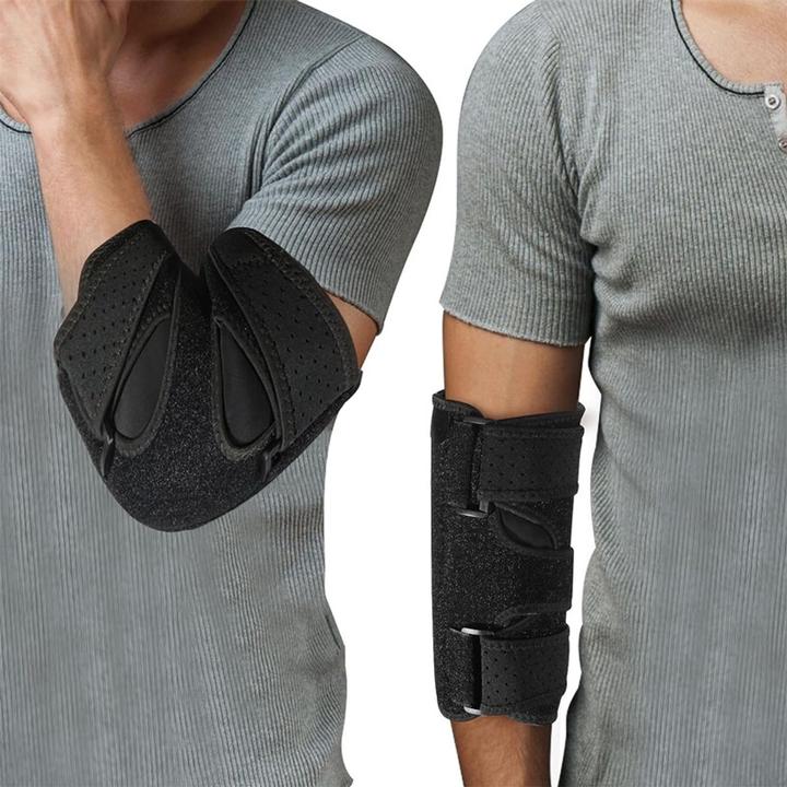 Produktbild König Design Ellenbogen Bandage Stütze Schutz Schoner Tennisbandage Tennisarm Bankdrücken