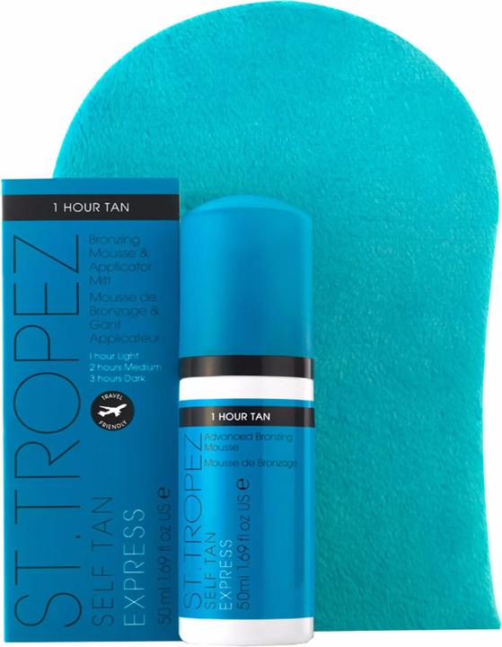 St. Tropez Purity Mousse Mini Kit (Selbstbräunungstuch, 50 ml)