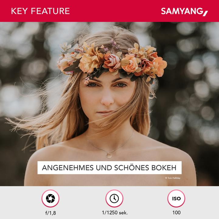 Actual product image Samyang AF 75mm f/1.8 FE, Sony E (Sony E, full size)