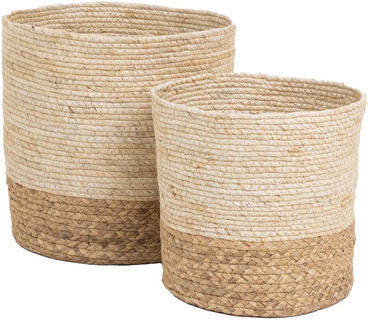 Actual product image Cocon Storage basket Beige/brown, 29 x 25 cm, material type (1 x)