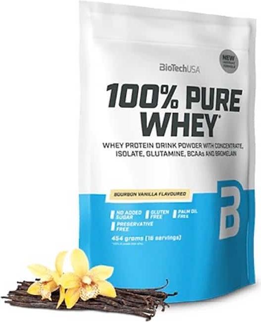 Actual product image Biotech USA BioTech 100 % Pure Whey (Vanilla, 1 pcs., 454 g)