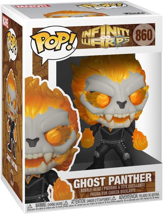 Actual product image Funko POP! - Marvel Infinity Warps: Ghost Panther